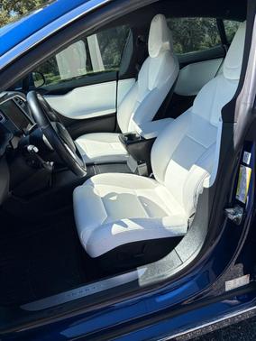Blue 2017 Tesla Model S 100D