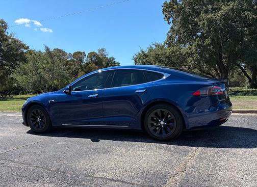 Blue 2017 Tesla Model S 100D