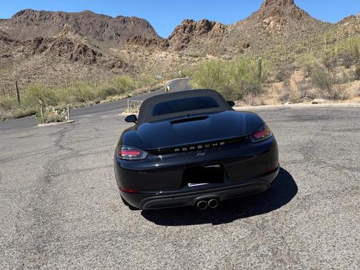 Black 2017 Porsche 718 Boxster 718 Boxster S