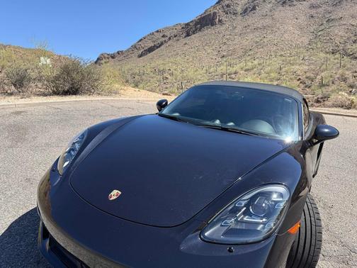 Black 2017 Porsche 718 Boxster 718 Boxster S