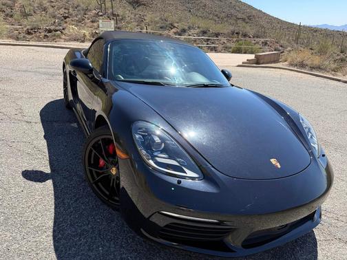 Black 2017 Porsche 718 Boxster 718 Boxster S