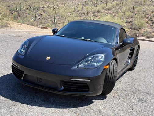 Black 2017 Porsche 718 Boxster 718 Boxster S