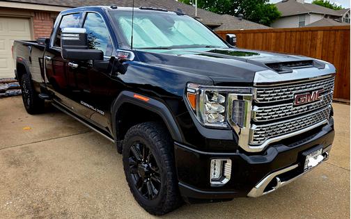 Black 2022 GMC Sierra 3500 Denali