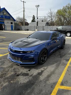 Blue 2019 Chevrolet Camaro 2SS