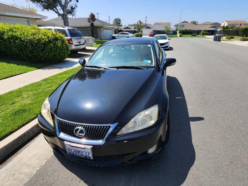 Black 2009 Lexus IS 250 Base