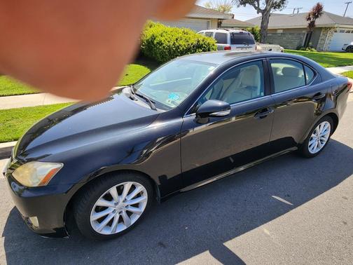 Black 2009 Lexus IS 250 Base