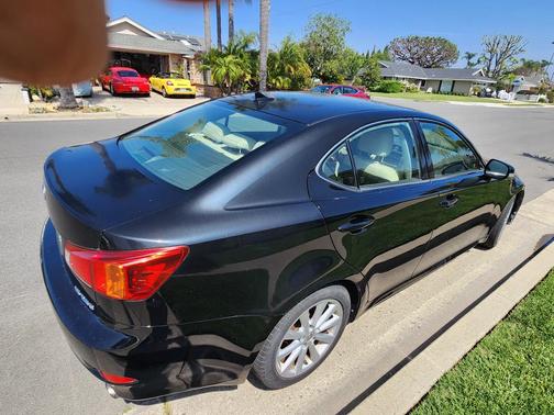 Black 2009 Lexus IS 250 Base