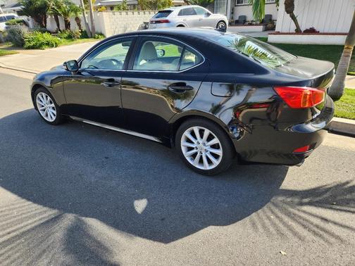 Black 2009 Lexus IS 250 Base