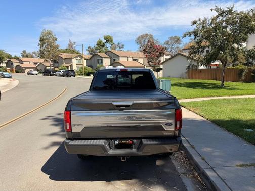 Gray 2020 Ford F-150 Platinum