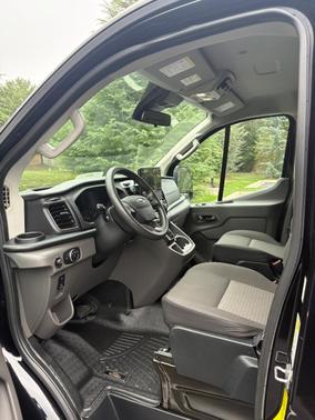 Black 2023 Ford Transit-350 XLT