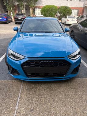 Blue 2022 Audi A4 45 S line Premium Plus