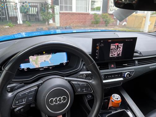 Blue 2022 Audi A4 45 S line Premium Plus