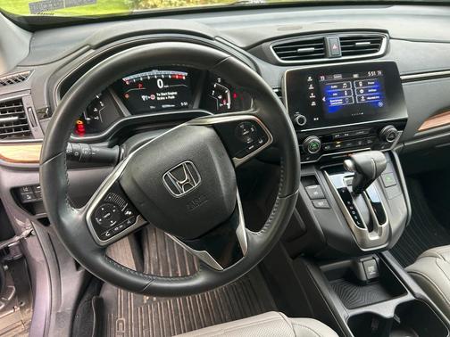 Gray 2018 Honda CR-V EX-L
