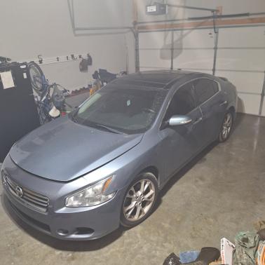 Blue 2012 Nissan Maxima SV