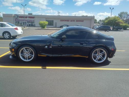 Black 2007 BMW Z4 M Coupe
