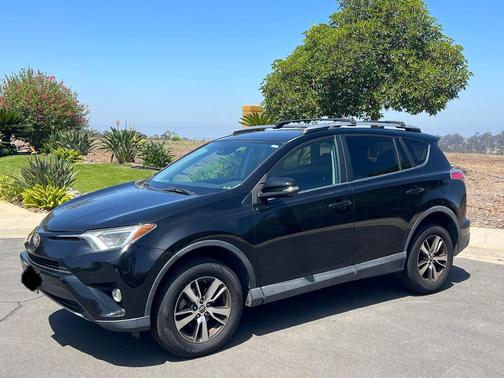 Black 2017 Toyota RAV4 XLE