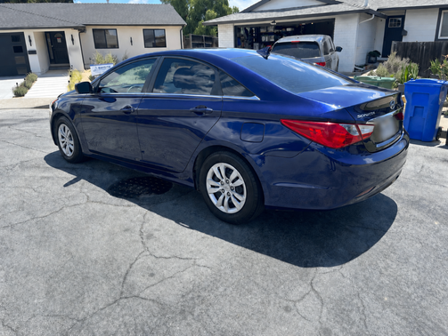 Blue 2011 Hyundai SONATA GLS