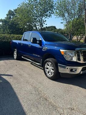 Blue 2016 Nissan Titan XD SV