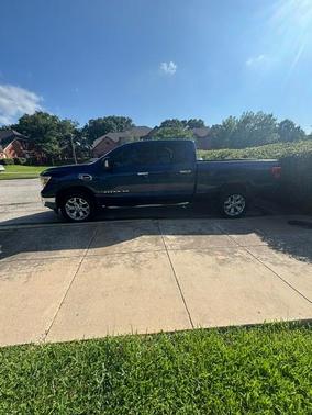 Blue 2016 Nissan Titan XD SV