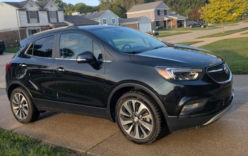 Black 2018 Buick Encore Essence