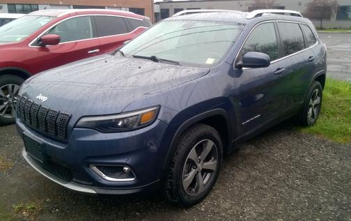 Blue 2020 Jeep Cherokee Limited