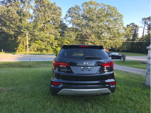 Black 2018 Hyundai Santa Fe Sport 2.4L