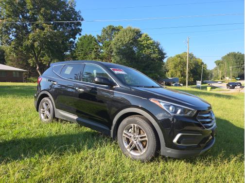 Black 2018 Hyundai Santa Fe Sport 2.4L