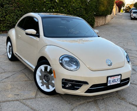 Beige 2019 Volkswagen Beetle 2.0T Final Edition SEL