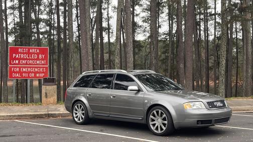 Gray 2003 Audi S6 Avant