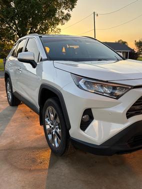 White 2021 Toyota RAV4 Limited