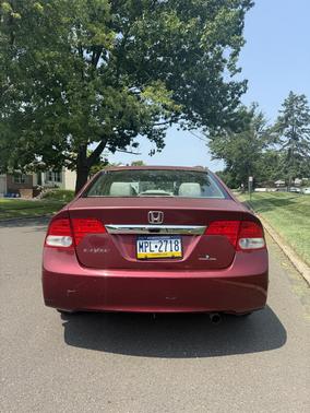 Red 2010 Honda Civic LX