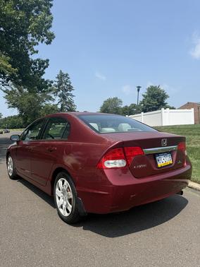 Red 2010 Honda Civic LX