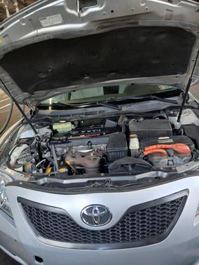 Silver 2007 Toyota Camry Hybrid Base