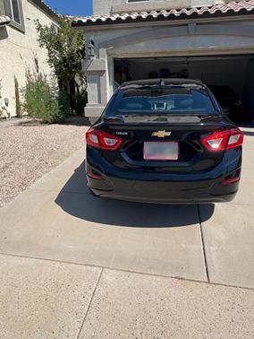 Black 2018 Chevrolet Cruze LS