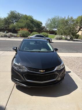 Black 2018 Chevrolet Cruze LS