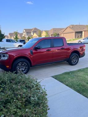 Red 2024 Ford Maverick XLT