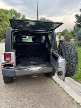 Silver 2014 Jeep Wrangler Unlimited Freedom Edition