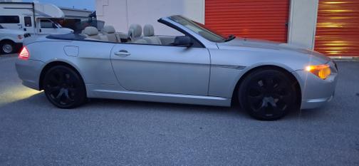 Silver 2006 BMW 650 i