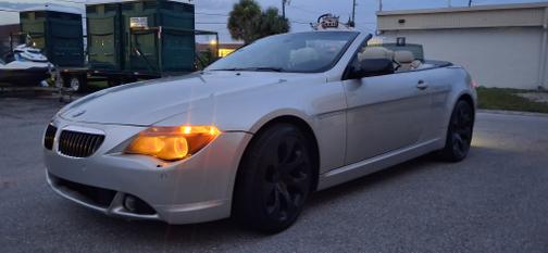 Silver 2006 BMW 650 i