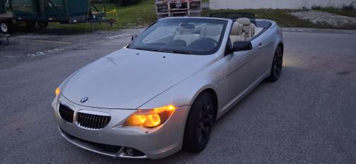 Silver 2006 BMW 650 i