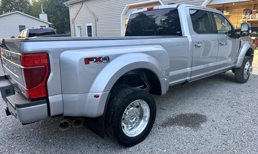 Silver 2021 Ford F-450 Platinum