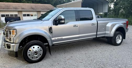 Silver 2021 Ford F-450 Platinum