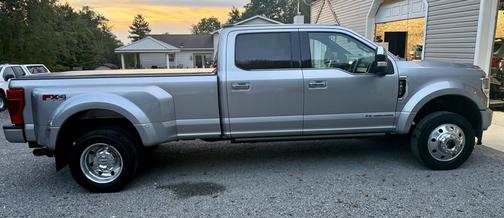 Silver 2021 Ford F-450 Platinum
