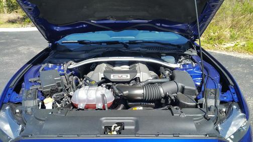 Blue 2016 Ford Mustang GT Premium