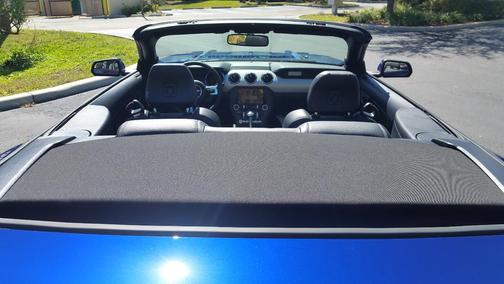 Blue 2016 Ford Mustang GT Premium