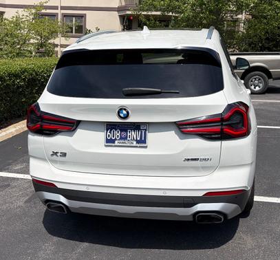 White 2022 BMW X3 xDrive30i