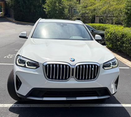 White 2022 BMW X3 xDrive30i