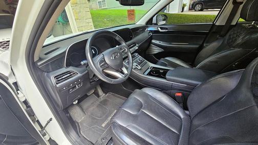 White 2021 Hyundai PALISADE Limited