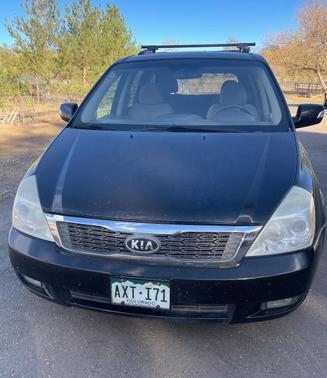 Black 2012 Kia Sedona EX