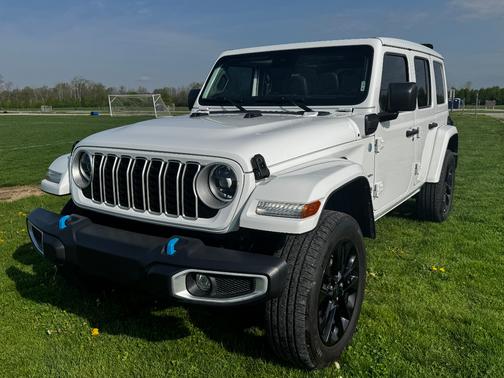 White 2024 Jeep Wrangler 4xe Sahara